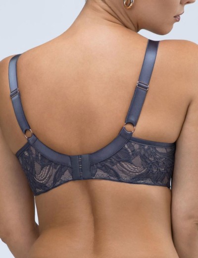 Бюстгальтер полупоролон Alles LUCE VIOLA PU grafit, Цвет: графит, Размеры: 70F, изображение 2