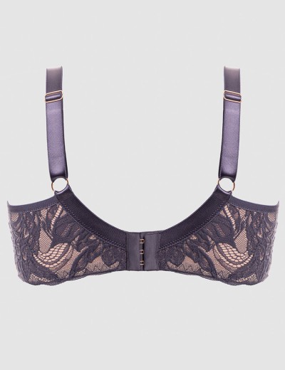 Бюстгальтер полупоролон Alles LUCE VIOLA PU grafit, Цвет: графит, Размеры: 70F, изображение 9