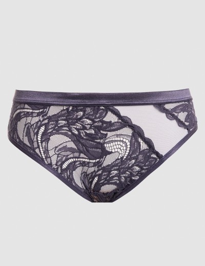 Трусики бразилиана Alles LUCE VIOLA brazyliany grafit, Цвет: графит, Размеры: S, изображение 5