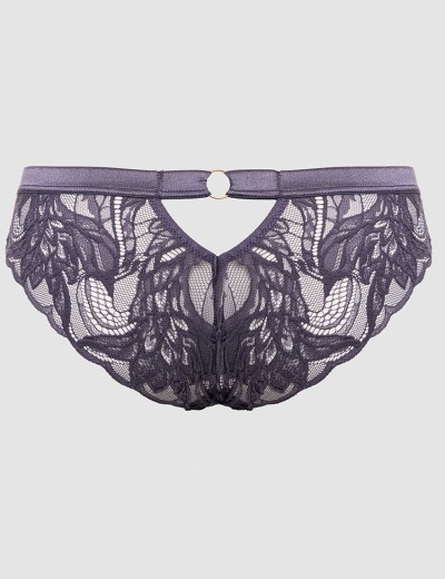 Трусики бразилиана Alles LUCE VIOLA brazyliany grafit, Цвет: графит, Размеры: S, изображение 6