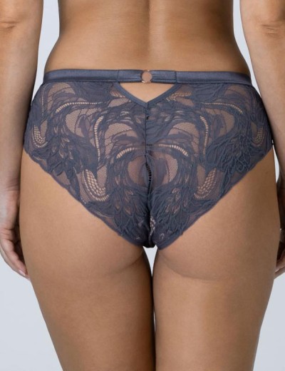 Кружевные трусики Alles LUCE VIOLA figi grafit, Цвет: графит, Размеры: S, изображение 2