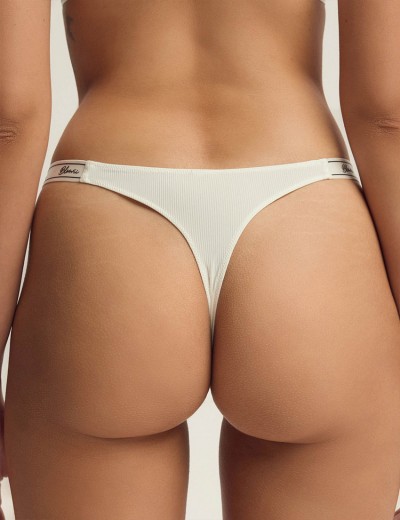 Трусики стринги Esotiq ABRIA 43846 белый, Цвет: белый, Размеры: S, изображение 2