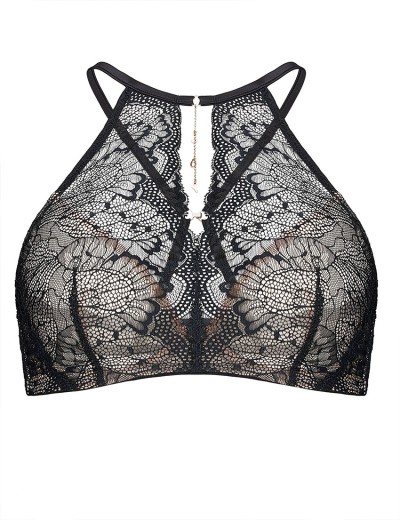 Кружевной бралетт Esotiq CROWN 43748 черный, Цвет: черный, Размеры: 65C, изображение 10