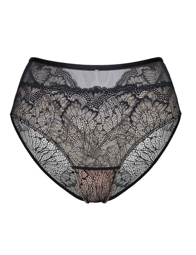 Трусы высокие Esotiq CROWN 43750 черный, Цвет: черный, Размеры: S, изображение 5