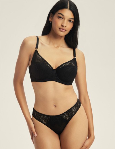 Бюстгальтер с поролоном Esotiq MARVELA 43608 черный, Цвет: черный, Размеры: 65F, изображение 7