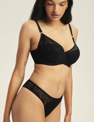 Трусики стринги Esotiq MARVELA 43609 черный, Цвет: черный, Размеры: XL, изображение 4