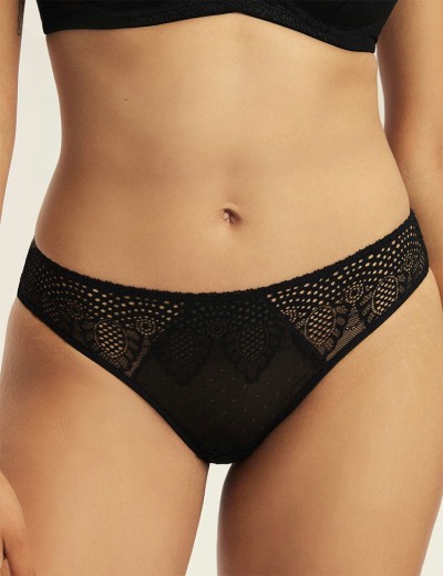 Трусы бразилиана Esotiq MARVELA 43610 черный, Цвет: черный, Размеры: S, изображение 2