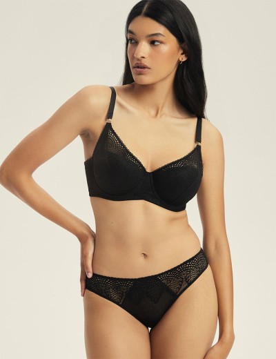 Трусы бразилиана Esotiq MARVELA 43610 черный, Цвет: черный, Размеры: S, изображение 3