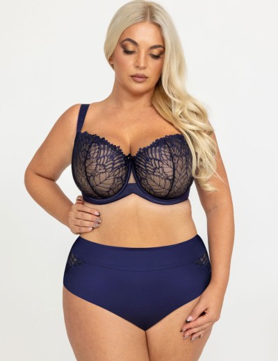 Трусы высокие Kris Line MOONLIGHT briefs high waist, Цвет: темно-синий, Размеры: M, изображение 3