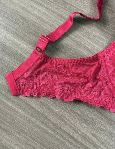 Бюстгальтер балконет тюльпан MAT CARMELA RUBINOWY M-053-22, Цвет: малиновый, Размеры: 65B, изображение 7