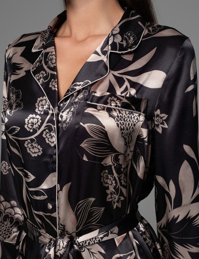 Брючный комплект Mia-Amore CARMINA 4834 черный, Цвет: черный, Размеры: 2XL, изображение 4