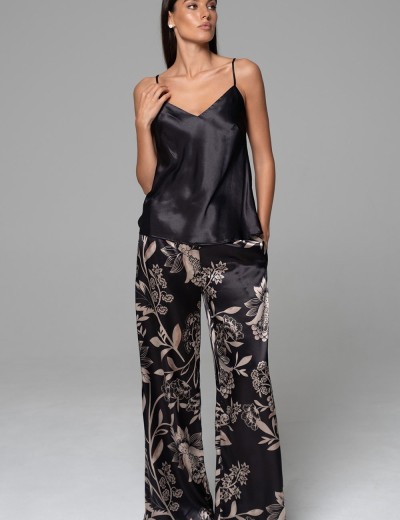 Шёлковый комплект-тройка Mia-Amore CARMINA 4847 черный, Цвет: черный, Размеры: 2XL, изображение 2