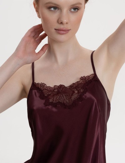 Комплект топ с шортами Mia-Amore LILIROSE 4597 винный, Цвет: винный, Размеры: 2XL, изображение 2