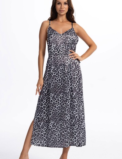 Сорочка с высокими разрезами Mia-Amore MAGGIE 4318, Цвет: мультицвет, Размеры: 2XL, изображение 2