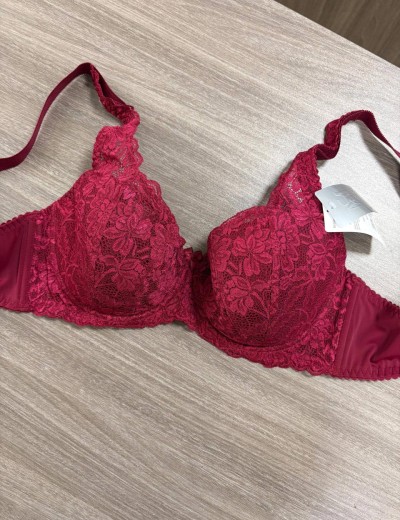 Бюстгальтер на поролоне Simona M 530 румба, Цвет: румба, Размеры: 75E, изображение 4