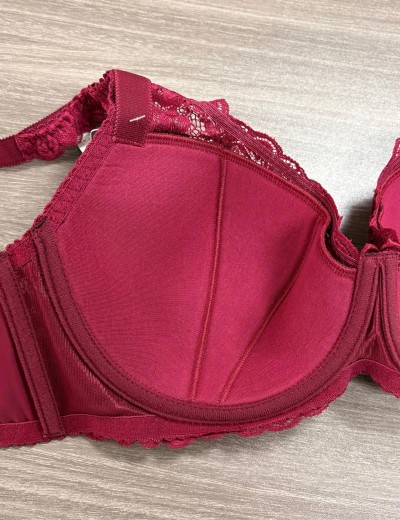 Бюстгальтер на поролоне Simona M 530 румба, Цвет: румба, Размеры: 75E, изображение 6