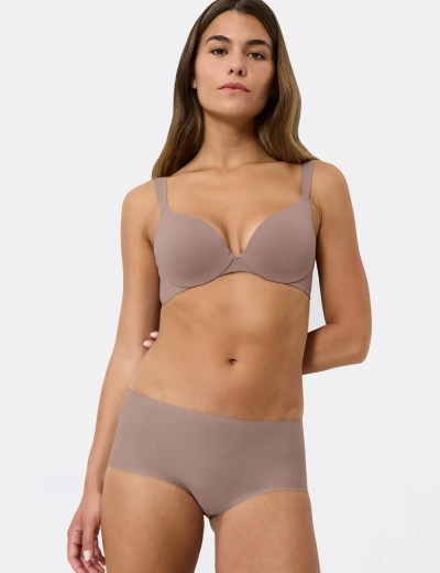 Формованный бюстгальтер Triumph BODY MAKE-UP ILLUSION WP EX, Цвет: серо-бежевый, Размеры: 70B, изображение 4