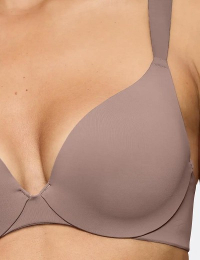 Формованный бюстгальтер Triumph BODY MAKE-UP ILLUSION WP EX, Цвет: серо-бежевый, Размеры: 70B, изображение 3