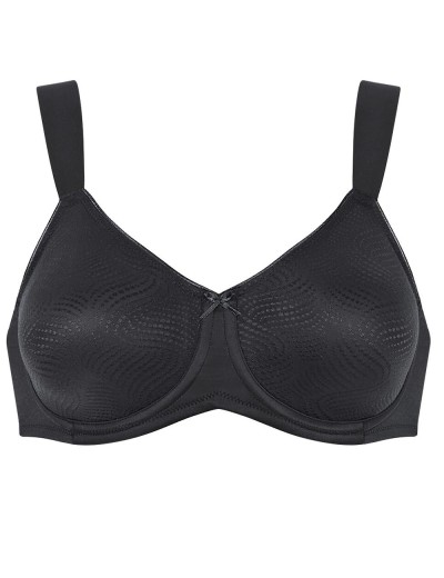 Бюстгальтер на широких бретелях Triumph ESSENTIAL MINIMIZER W X чёрный, Цвет: чёрный, Размеры: 70F, изображение 5