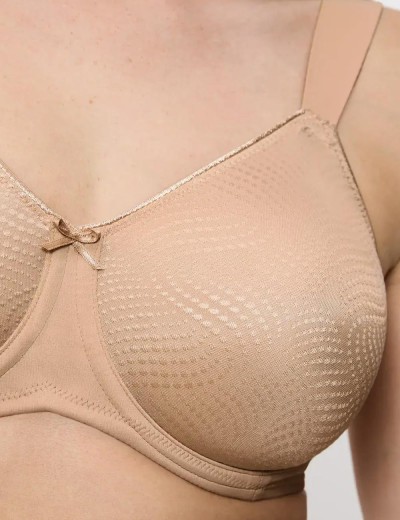 Бюстгальтер на широких бретелях Triumph ESSENTIAL MINIMIZER W X телесный, Цвет: телесный, Размеры: 75C, изображение 3