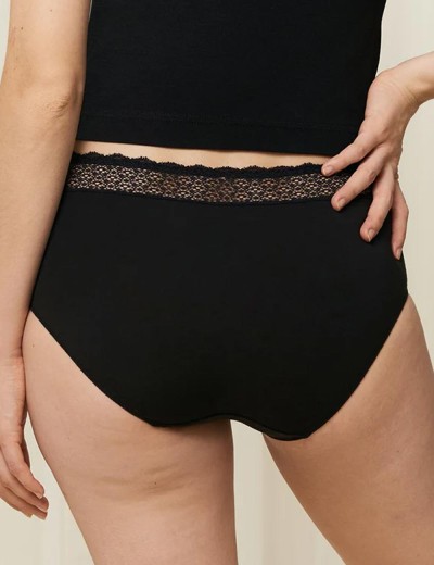 Трусы слипы из модала Triumph FEEL OF MODAL midi чёрный, Цвет: чёрный, Размеры: M, изображение 2