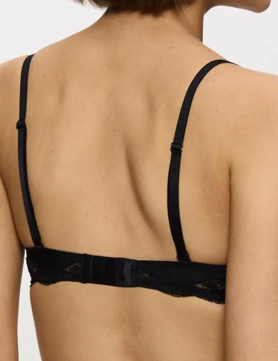 Бюстгальтер пуш-ап Triumph LOVELY MICRO WHUM чёрный, Цвет: чёрный, Размеры: 70B, изображение 2