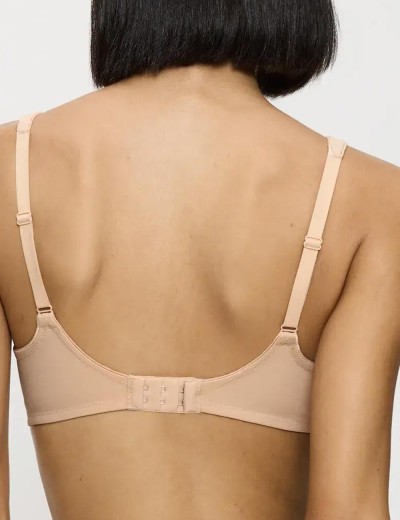 Бюстгальтер без косточек Triumph MODERN LACE+COTTON N бежевый, Цвет: бежевый, Размеры: 80D, изображение 2