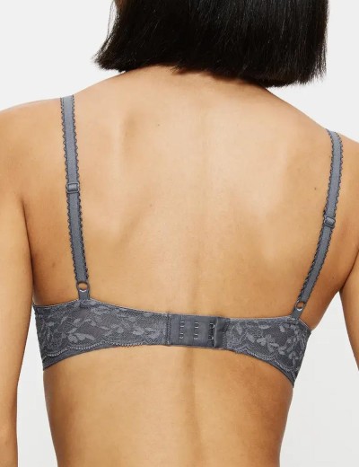 Бюстгальтер из тюля с вышивкой Triumph SENSUAL SPOTLIGHT W, Цвет: серый, Размеры: 80C, изображение 2