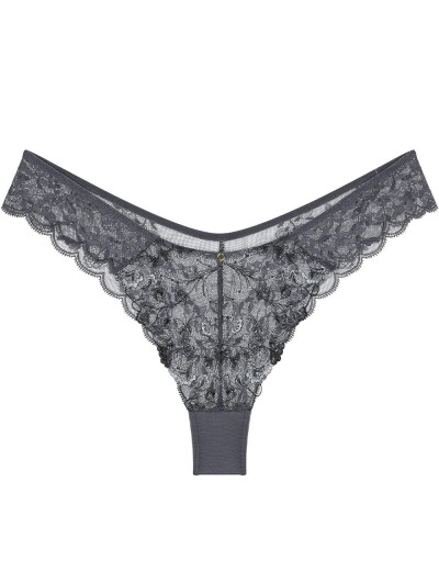 Кружевные трусы бразилиана Triumph SENSUAL SPOTLIGHT highleg brazilian, Цвет: серый, Размеры: M, изображение 5