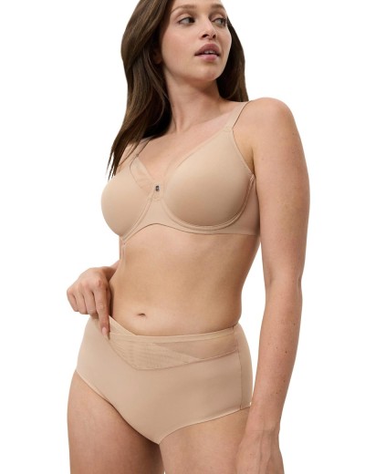 Высокие трусы слипы Triumph TRUE SHAPE SENSATION maxi телесный, Цвет: телесный, Размеры: M, изображение 4