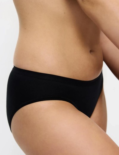 Хлопковые трусы слипы Triumph SENSE OF COTTON tai чёрный, Цвет: чёрный, Размеры: S, изображение 3