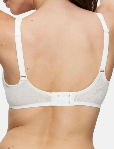 Бюстгальтер-минимайзер Triumph WILD ROSE SENSATION W01 белый шёлк, Цвет: белый шёлк, Размеры: 75D, изображение 2