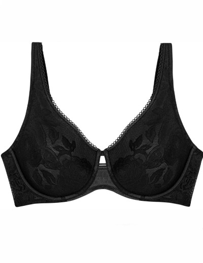 Бюстгальтер-минимайзер Triumph WILD ROSE SENSATION W01 чёрный, Цвет: чёрный, Размеры: 75D, изображение 5