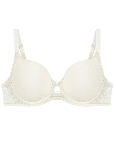 Бюстгальтер спейсер Triumph WILD ROSE SENSATION WP белый шёлк, Цвет: белый шёлк, Размеры: 70D, изображение 5