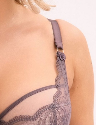 Бюстгальтер полумягкий Gaia 1314 KALINA PU лаванда, Цвет: лаванда, Размеры: 70E, изображение 4