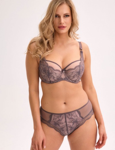 Бюстгальтер полумягкий Gaia 1314 KALINA PU лаванда, Цвет: лаванда, Размеры: 70E, изображение 6