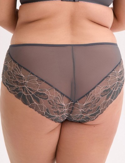 Трусы слипы Gaia 1318 PRIYA figi графит, Цвет: графит, Размеры: L, изображение 2