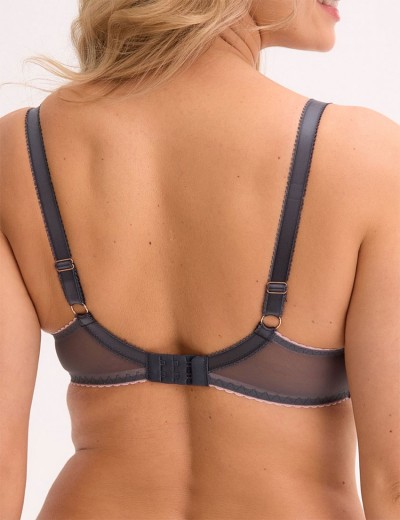 Бюстгальтер полумягкий Gaia 1318 PRIYA PU графит, Цвет: графит, Размеры: 70F, изображение 2