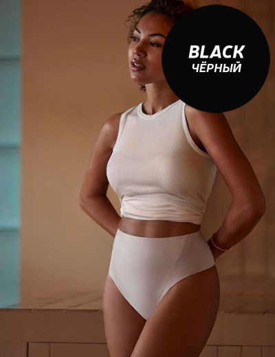 Трусы с утяжкой Janira PERFECT CURVES High Tanga Shape 1032462 black, Цвет: black (черный), Размеры: S, изображение 2