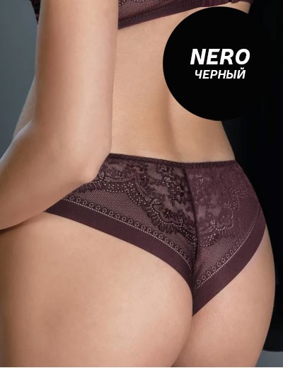 Комплект Leilieve SAPPHIRE бюстье+бразилиана M9850 nero, Цвет: nero (черный), Размеры: 75B, изображение 2