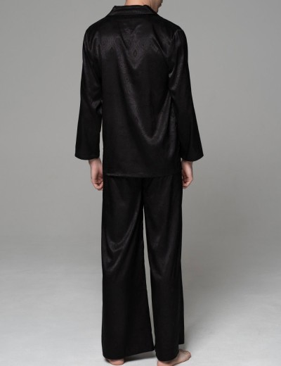 Мужская пижама Mia-Amore ANORA 4807 черный, Цвет: черный, Размеры: 2XL, изображение 4