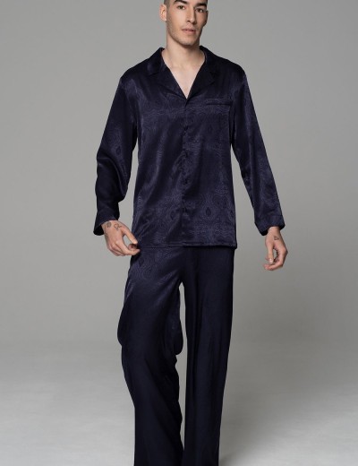 Мужская пижама Mia-Amore ANORA 4807 темно-синий, Цвет: темно-синий, Размеры: 2XL, изображение 2
