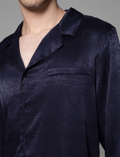 Мужская пижама Mia-Amore ANORA 4807 темно-синий, Цвет: темно-синий, Размеры: 2XL, изображение 3