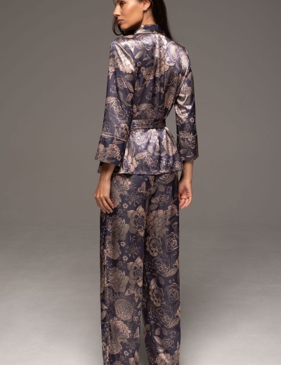 Классическая пижама Mia-Amore GIOCONDA 4686, Цвет: мультицвет, Размеры: 2XL, изображение 2