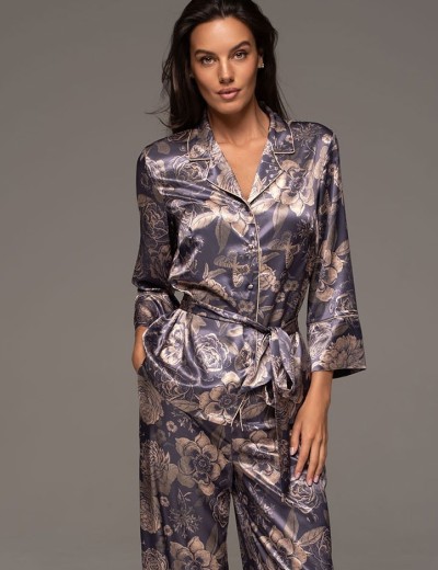 Классическая пижама Mia-Amore GIOCONDA 4686, Цвет: мультицвет, Размеры: 2XL, изображение 4