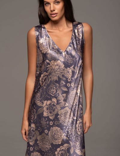 Длинная сорочка Mia-Amore GIOCONDA 4687, Цвет: мультицвет, Размеры: 4XL, изображение 2
