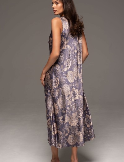 Длинная сорочка Mia-Amore GIOCONDA 4687, Цвет: мультицвет, Размеры: 4XL, изображение 3