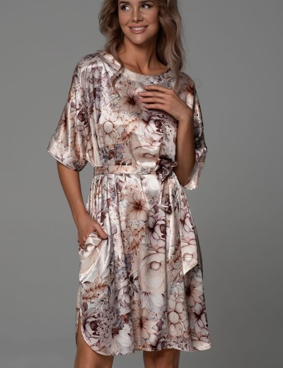 Шёлковая туника Mia-Amore LAUREL 4785, Цвет: мультицвет, Размеры: 4XL/5XL, изображение 4