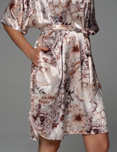 Шёлковая туника Mia-Amore LAUREL 4785, Цвет: мультицвет, Размеры: 4XL/5XL, изображение 3