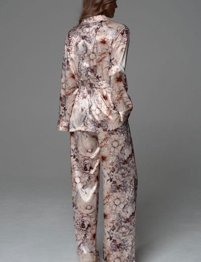 Шёлковая пижама Mia-Amore LAUREL 4786, Цвет: мультицвет, Размеры: 3XL, изображение 2